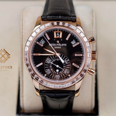 Patek Philippe Anual Calendar Chronograph Diamond Pave 5961R    Brand New