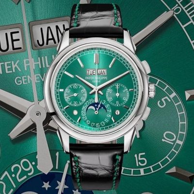 Patek Philippe 5270T-010 Perpetual Calendar Chronograph     Brand New