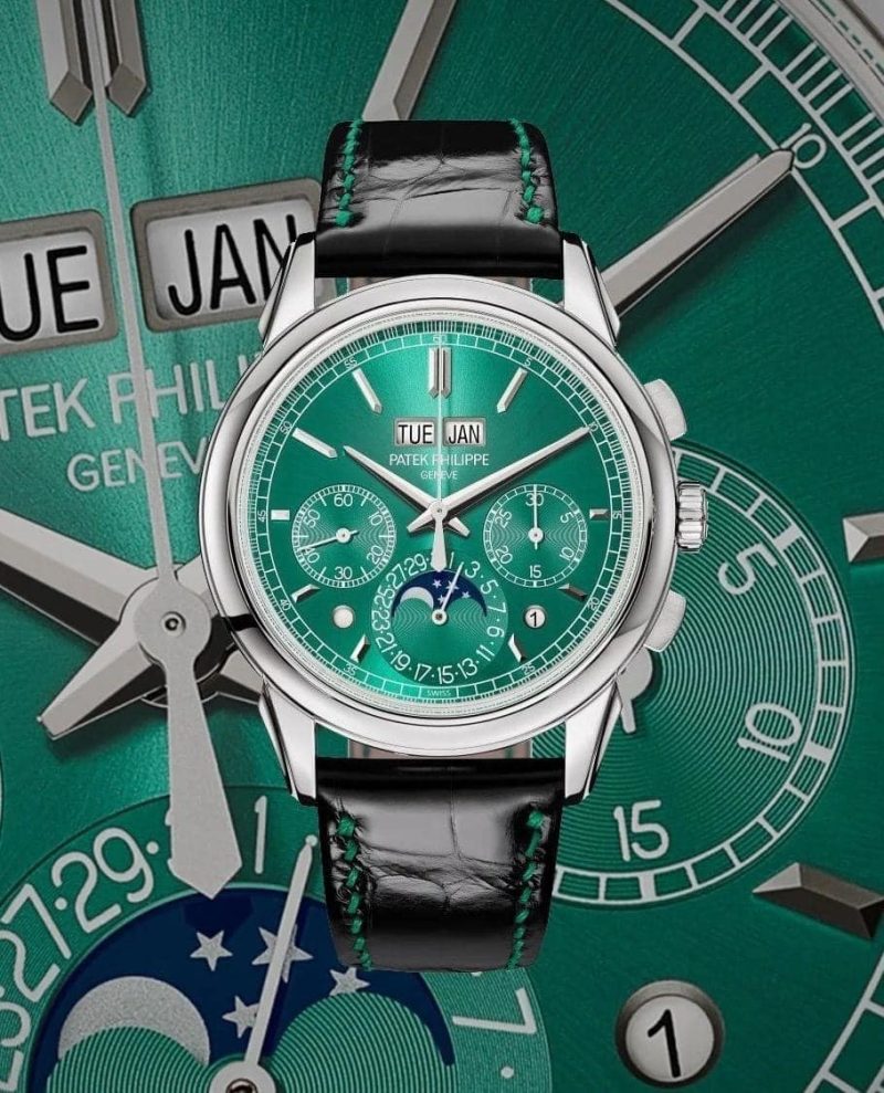 Patek Philippe 5270T-010 Perpetual Calendar Chronograph     Brand New