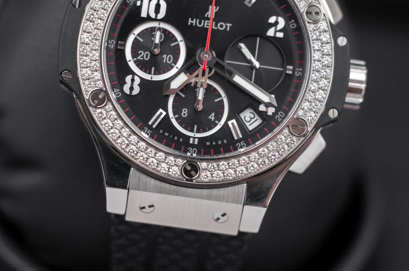 Hublot Big Bang Steel Diamonds Chronograph