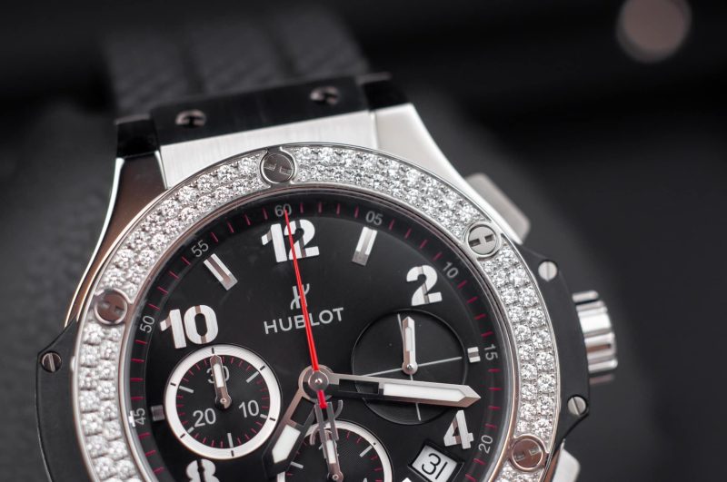 Hublot Big Bang Steel Diamonds Chronograph