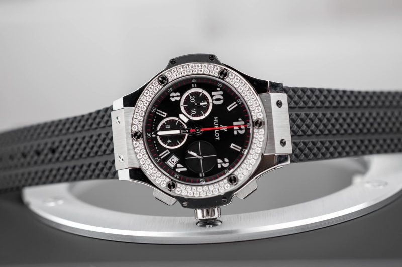 Hublot Big Bang Steel Diamonds Chronograph