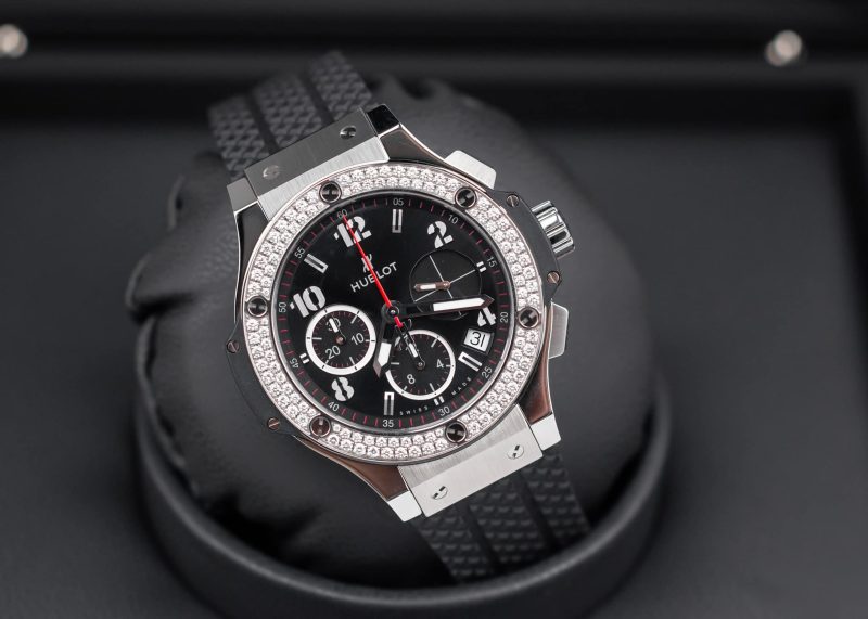 Hublot Big Bang Steel Diamonds Chronograph