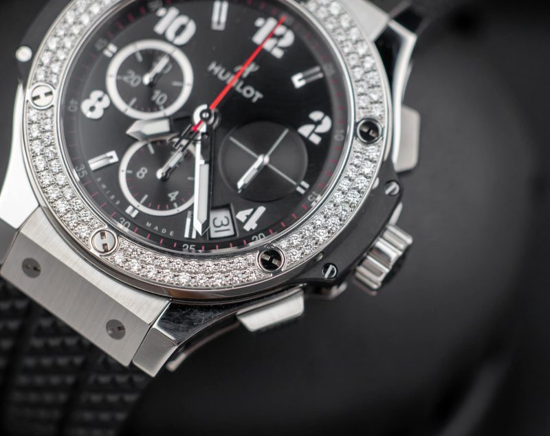 Hublot Big Bang Steel Diamonds Chronograph