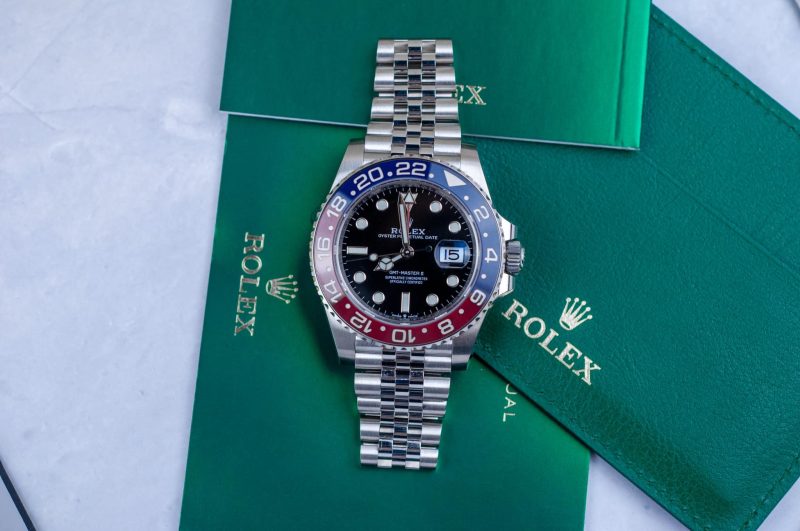 Rolex GMT Master II 126710 BLRO Mặt Đen "Pepsi"