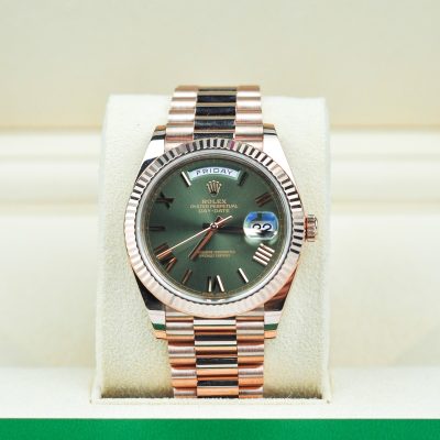 Rolex Day-Date 228235 Mặt Số Green   Like New