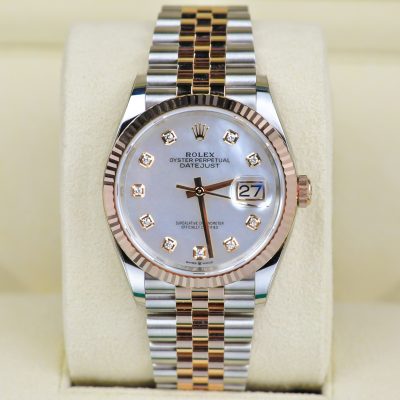 Rolex Datejust 36 126231 Mặt Số Khảm Trai    Brand new