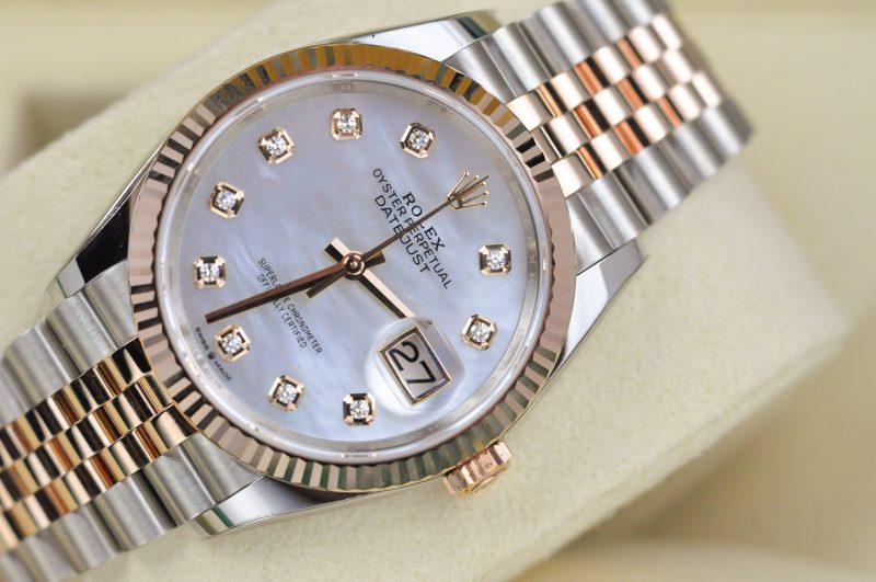 Rolex Datejust 36 126231 Mặt Số Khảm Trai    Brand new