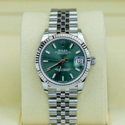 Đồng Hồ Rolex Datejust 278274 Mặt Số Xanh   Brand New