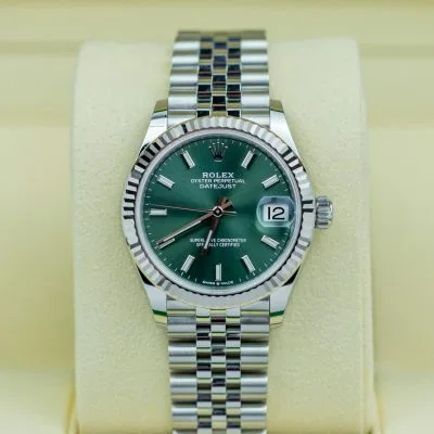 Đồng Hồ Rolex Datejust 278274 Mặt Số Xanh   Brand New