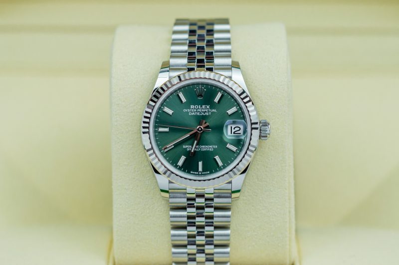 Đồng Hồ Rolex Datejust 278274 Mặt Số Xanh   Brand New