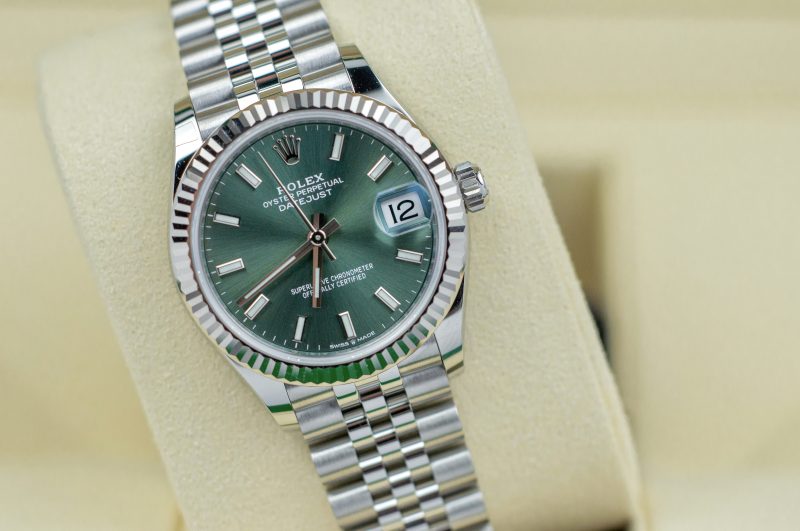 Đồng Hồ Rolex Datejust 278274 Mặt Số Xanh   Brand New