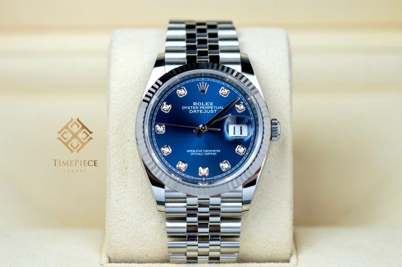 Rolex Datejust 36 126234 Mặt Số Xanh   Brand New