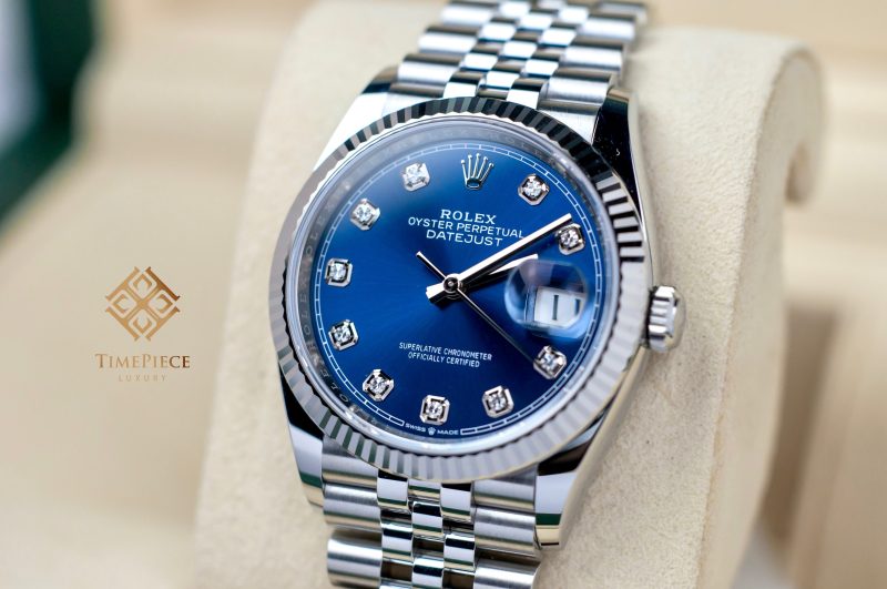 Rolex Datejust 36 126234 Mặt Số Xanh   Brand New